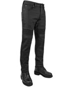 Resim The Biker Jeans TheBikerJeans Black Iron Flexi V4 Korumalı Motosiklet Kot Pantolonu Erkek 