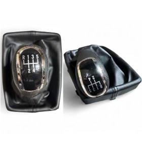 Resim gkl Audi A3 A4 A5 A6 Siyah Vites Topuzu 5 Vites Numaratör 8P0863279. 