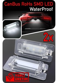 Resim Bmw 4 Serisi F32 F33 F36 F82 F83 2013-2020 Canbus Led Plaka Aydınlatma Ledi Lambası 