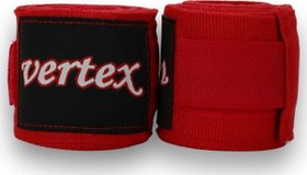 Resim Vertex Kırmızı Likralı Boks Bandajı 