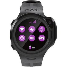 Resim Elari 4GR 4G Destekli Akıllı Çocuk Saati Siyah 