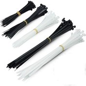 Resim Zenith 2.5 x 200 MM Kablo Bağı & Plastik Cırt Kelepçe Beyaz Paket (100Adet) 