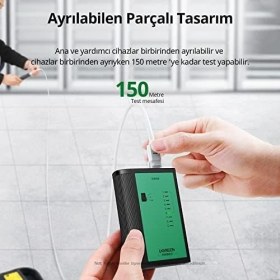 Resim TeknoKapsül RJ11 Uyumlu Cat6/cat7 Network Ethernet Test Cihazı 