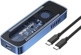 Resim Acasis EC6608 Air - 8TB NVMe SSD Destekli, M&B/M KEY, 10Gbps USB 3.1 Type-C, Dahili Fanlı, Alüminyum Disk Kutusu (EC6608-AIR) 