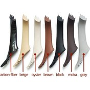 Resim Bmw 5 Serisi F10 İçin Kahverengi Sağ Yükseltilmiş İç Yolcu Kapısı Kolu İç Panel Kaplaması 