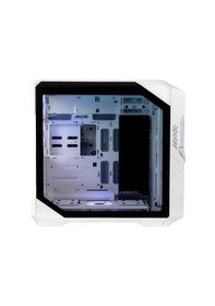 Resim Cooler Master HAF700 EVO Beyaz ARGB Temperli Cam Full Tower Bilgisayar Kasası 