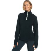 Resim Roxy Sayna Half Zip Kadın Siyah Polar 