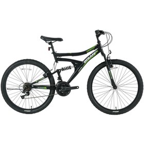 Resim Bisan MTS 4300 26 Jant 21 Vites 46 Cm Kadro Dağ Bisikleti - Mat Siyah/Yeşil 