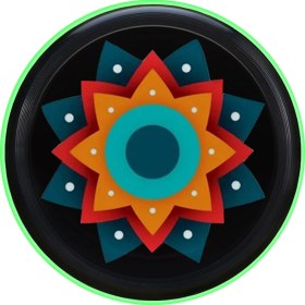 Resim Folinda Led Işıklı Dışarı Aktiviteleri Uçan Disk - 175g 270mm - Suya Dayanıklı Ve Kırılmaz - Aile Etkileşimi İçin Spor Aleti - Yeşil Işık Yeşil 