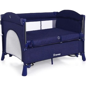 Resim Yoyko Exclusive Comfort 8 İn 1 Oyun Parkı Park Yatak 70 X 110 Cm Lacivert 