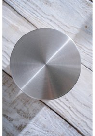 Resim Acar Pureline Metal Kapaklı Cam Kavanoz - 10 Cm Şeffaf 