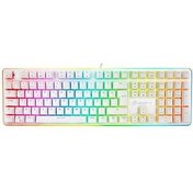 Resim GameBooster G918 Fire Storm Rgb Blue Switch Mekanik Beyaz Oyuncu Klavyesi 