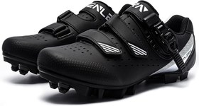 Resim Bisiklet Ayakkabısı 42 Numara Dağ Bisikleti Ayakkabı Pedal Tokalı 2 Delikli Krampon Sistemi Fenlern 