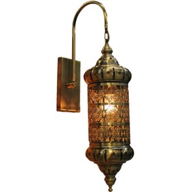 Resim Üstün Avize Fabrikası FENER MODEL MOTİFLİ APLİK - ESKİTME RENK 