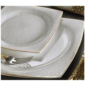 Resim Aryıldız Porselen 60 Parça 12 Kişilik Yemek Takımı (31018) 