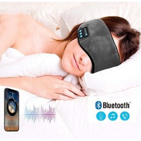 Resim Konesam Sunmostar Gri Işık Ve Gürültü Engelleyici Uyku Maskesi - Yerleşik Bluetooth Kulaklık, 8 Saat Çalma Süresi, Yüksek Kaliteli Ses - 