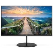 Resim Aoc Q27V4EA 1Ms 100Hz 1XHDMI 1XDP USB 3.2 2560C1440 Hoparlör Çerçevesiz Flicker-Free Vesa Siyah 27" Monitör 