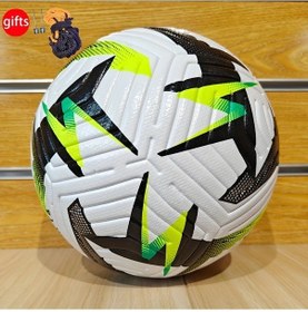 Resim Motion003 Profesyonel Maça Hazır Boyut 5 Yeşil Siyah Futbol Topu Yüksek Kaliteli Suni Deri Dayanıklı Yeşil / Siyah 