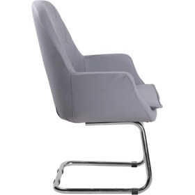 Resim Herkese Mobilya Breda Krom Deri Misafir Koltuğu Bekleme Koltuğu Ofis Koltuğu Büro Koltuğu 