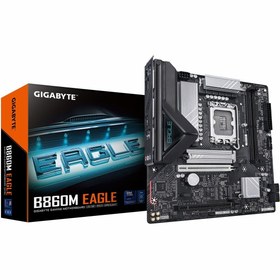 Resim Gigabyte B860M Eagle DDR5 (9066MHz)OC M.2 HDMI/DP PCIe 5.0 1851P mATX Anakart 