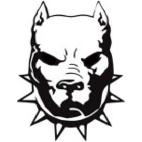 Resim Pitbull Oto Motor Laptop Duvar Folyo Sticker 40 X 48 Cm 