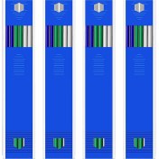 Resim CelestialCo 24PCS Katı Marangoz Kalem Doldurmalar 2,8 mm Derin Delik Için Tahta Işleme Kalem Doldurma Derin Delik Mekanik Kalem Işaretçisi (Yurt Dışından) 