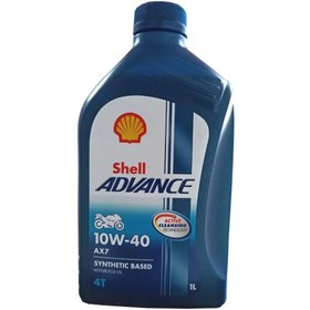 Resim Shell Advance AX7 4T 10W40 1 Lt 4 Zamanlı Motosiklet Motor Yağı 