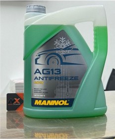 Resim 2025 Üretimli Mannol Yüksek Performanslı Donmayan Formül Hazır Kullanım Yeşil Antifriz 5l -40 +125 C Yeşil 