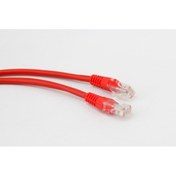 Resim Vcom NP611B-R-2mt Cat6 Kırmızı Utp Patch Kablo 