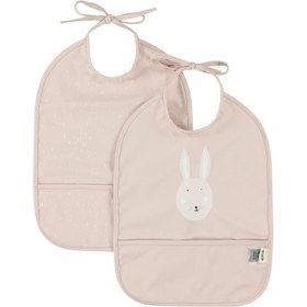 Resim Trixie Mrs.Rabbit - Sıvı Geçirmez 2li Mama Önlüğü Seti 