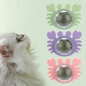 Resim Yengeç Kedi Otu Oyun Topu 