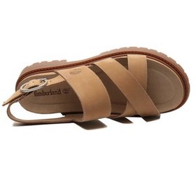 Resim Timberland Backstrap Sandal Kadın Sandalet Kahve 
