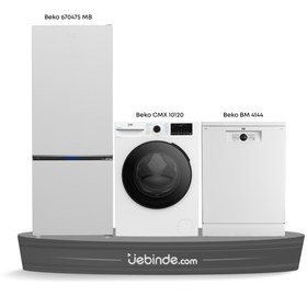 Resim Beko 3 lü Bahar Çeyiz Paketi-12 (BM 4144 + CMX 10120 + 670475 MB) 