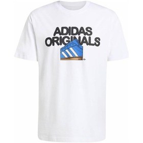 Resim Adidas Erkek Beyaz T-shirt Gfx T Kt0488 Beyaz 