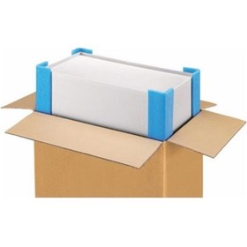 Resim L7x7 Mavi 100 Cm 50 Adet Polietilen Koruyucu Sünger Profil, Köşe Koruyucu Kenar Koruyucu 