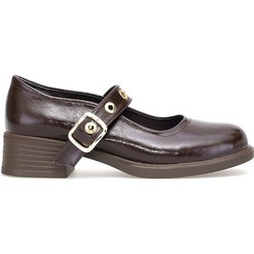 Resim Elit Pm161 K1026 Kadın Casual Ayakkabı Kahverengi Kahverengi 