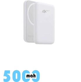 Resim TECHNOMEN Magsafe Battery Pack Iphone Uyumlu Powerbank Magsafe Powerbank Kablosuz Şarj Cihazı Şarj Aleti 
