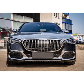 Resim Genel Markalar W213 Yenı E Serısı Içın Uyumlu 2020 Maybach Görünüm Body Kıt(SIYAH SIS KAPAK) 