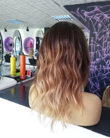 Resim JASMINE SARIŞIN OMBRELİ DANTEL PERUK ÜNİTESİ - ÖN DANTEL CAP 