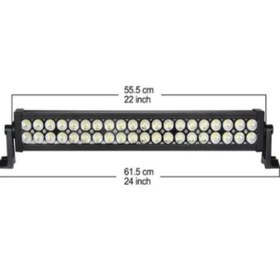 Resim KAPOTO 55cm 120W Off Road Dikdörtgen Led Bar Araç Üstü 4x4 Led Projektör Işık 