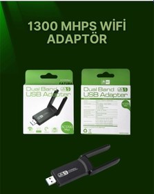 Resim Mey İthalat Usb 3.0 Wireless Adaptör 2.4ghz & 5ghz Destekli 