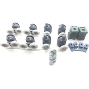 Resim Duşakabin Cam Kapı Tekerleği Cam Kabinler İçin Gri Rulman Seti Gri 