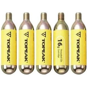 Resim Topeak Threaded 16g CO2 Cartridge 5 li 