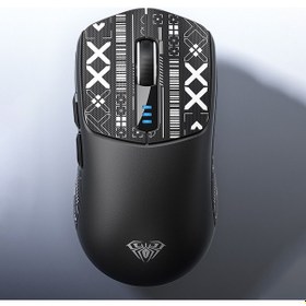 Resim Aula Sc580 10000dpı Kablolu/2.4g/bluetooth Üç Modelli Oyun Kablosuz Faresi Siyah Diğer 
