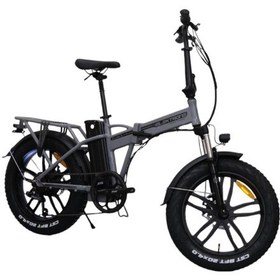 Resim Kron Elektron Zuma 20 Jant Katlanabilir 36 Volt 350 Watt Elektrikli Bisiklet Nardo Gri Siyah 