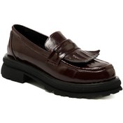 Resim Oxford Klasik Kadın Rc-25y-001-r37706 John May 582-bordo Rugan Bordo 