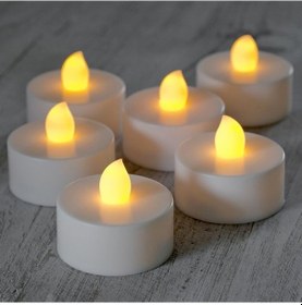 Resim Büro Ev Ofis Dekoru İçin Pilli Tealight Süsleme Mumu Diğer 