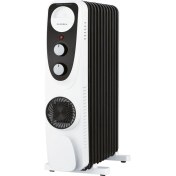 Resim Luxell LUX11-FP-BW 11 Dilim 2700 Watt Turbo Fanlı Yağlı Radyatör 
