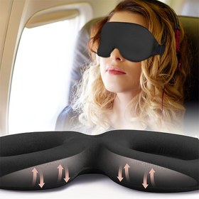 Resim 1/2 Siyah Uyku Göz Maskesi, Erkekler ve Kadınlar İçin En İyi Hediye, 3D Üç Boyutlu Bardak Uyku Göz Maskesi, Kalıp Gece Uyku Göz Maskesi, Karartma, Yumuşak ve Rahat Karartma Kapak, Seyahat Yoga Naps İçin Uygun, Anne Hediyesi Babalar Günü, Anne Günü Hediyesi 