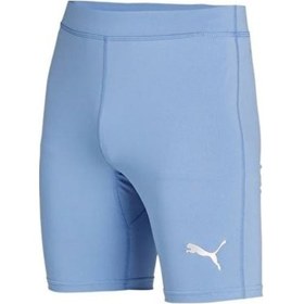 Resim Puma Erkek Şort Tayt Liga Baselayer 65592418 Mavi 